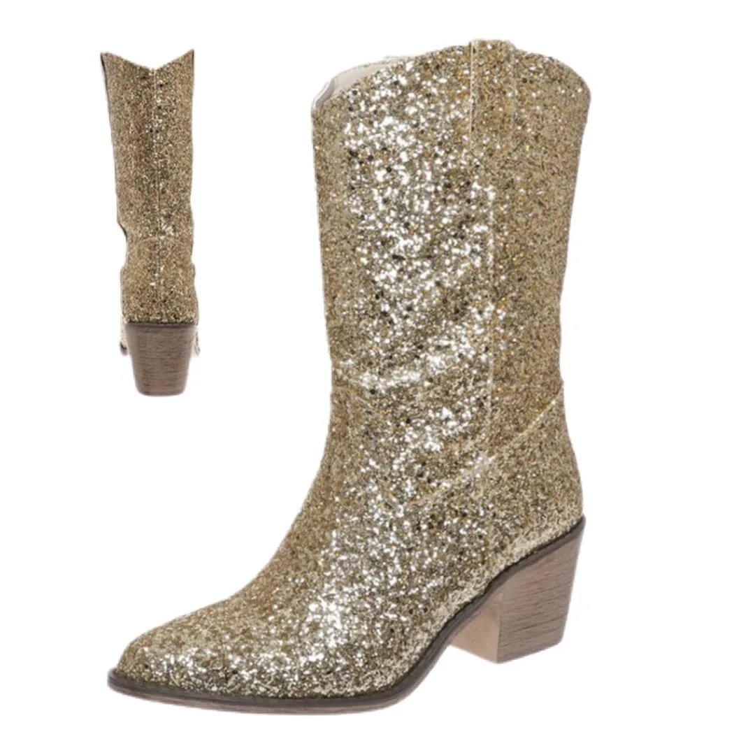 Nashville Gold Boots