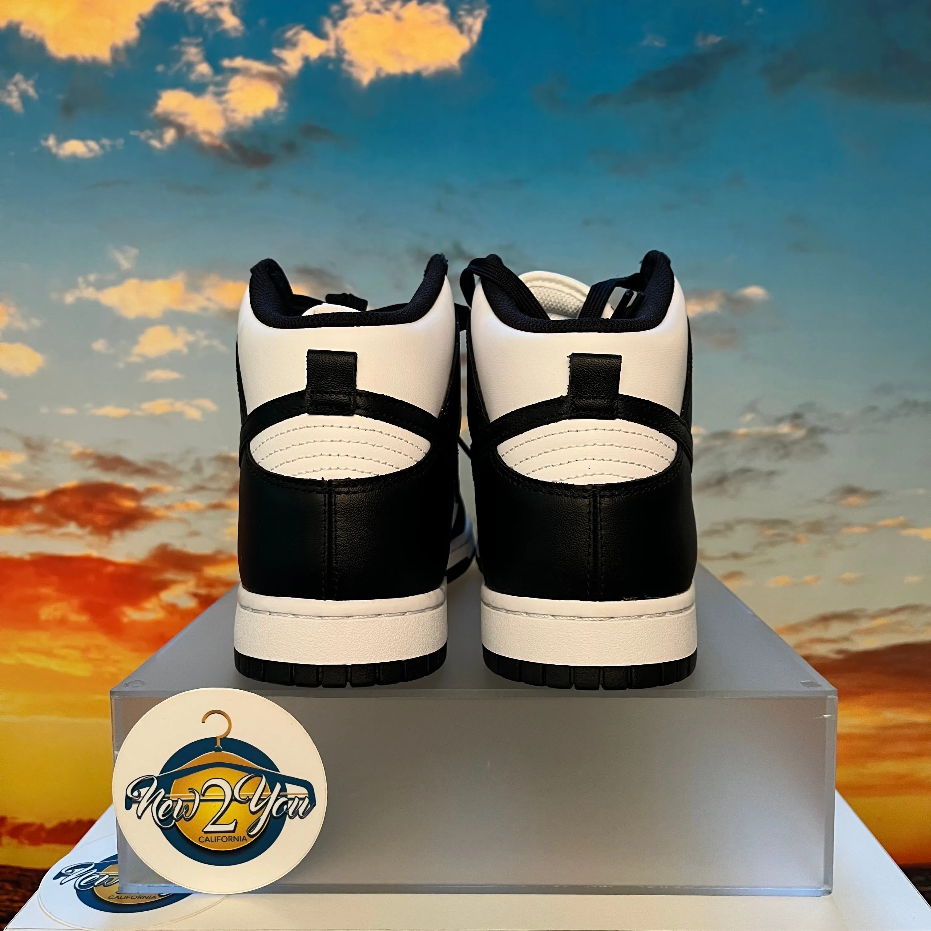 Nike Dunk High Panda Black White