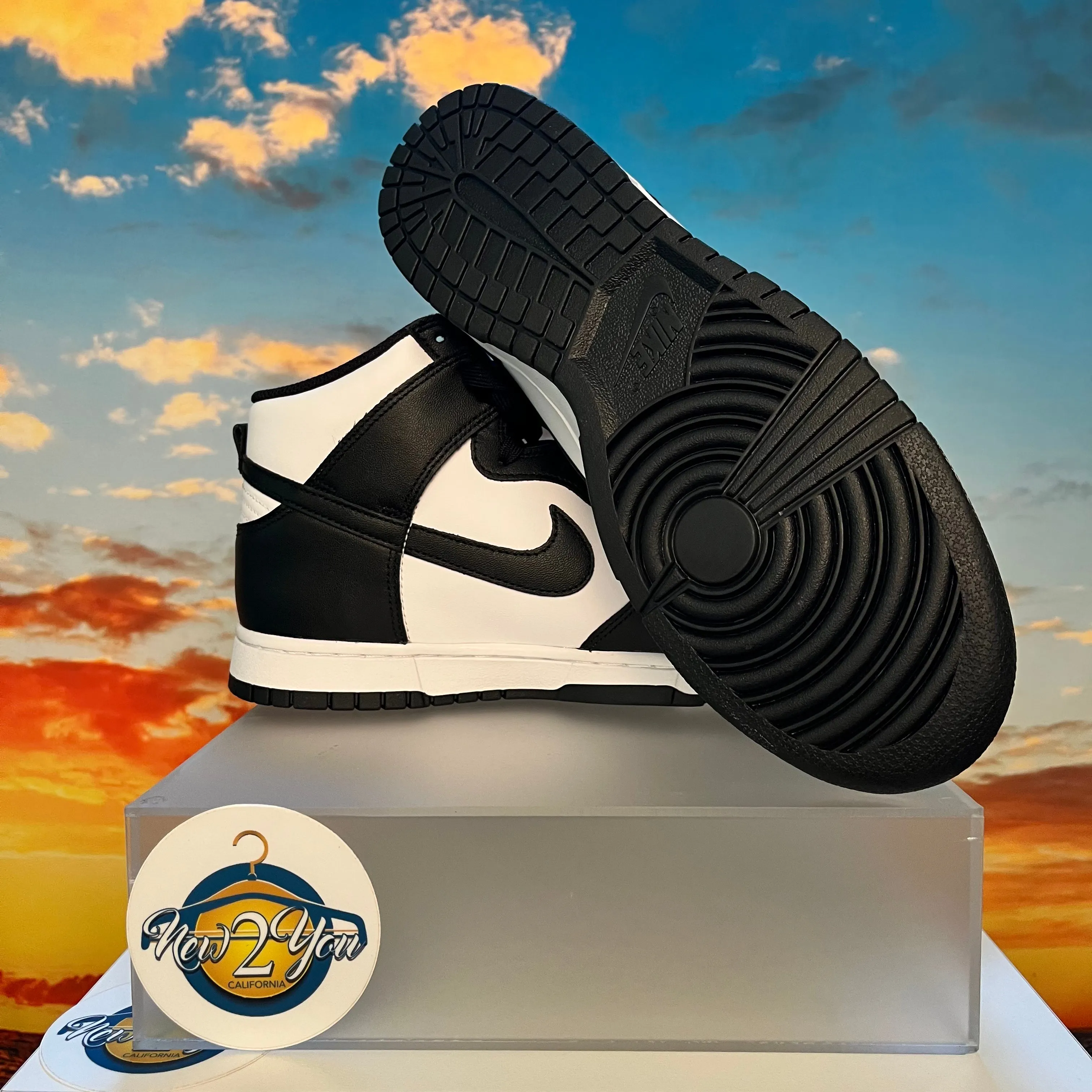 Nike Dunk High Panda Black White