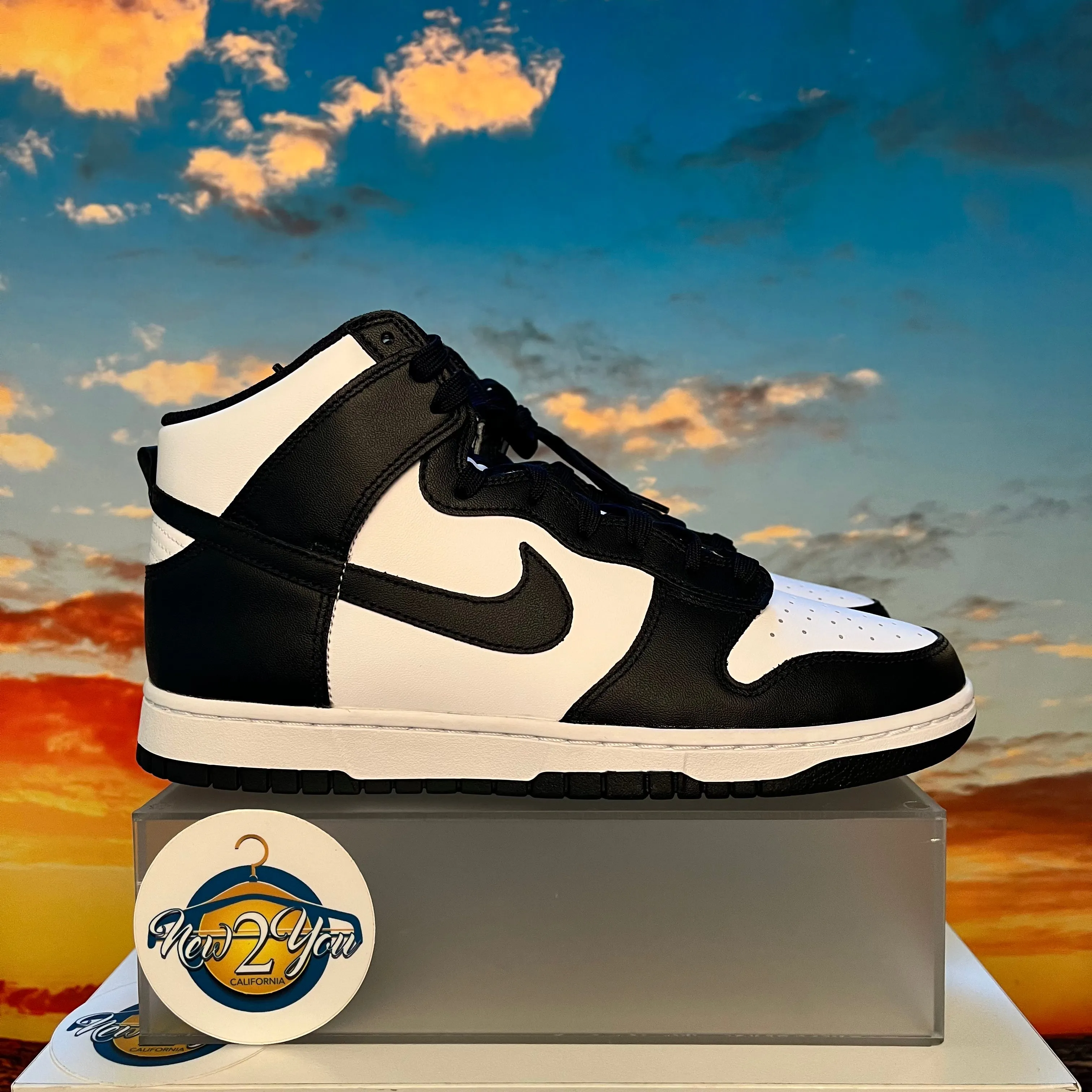 Nike Dunk High Panda Black White