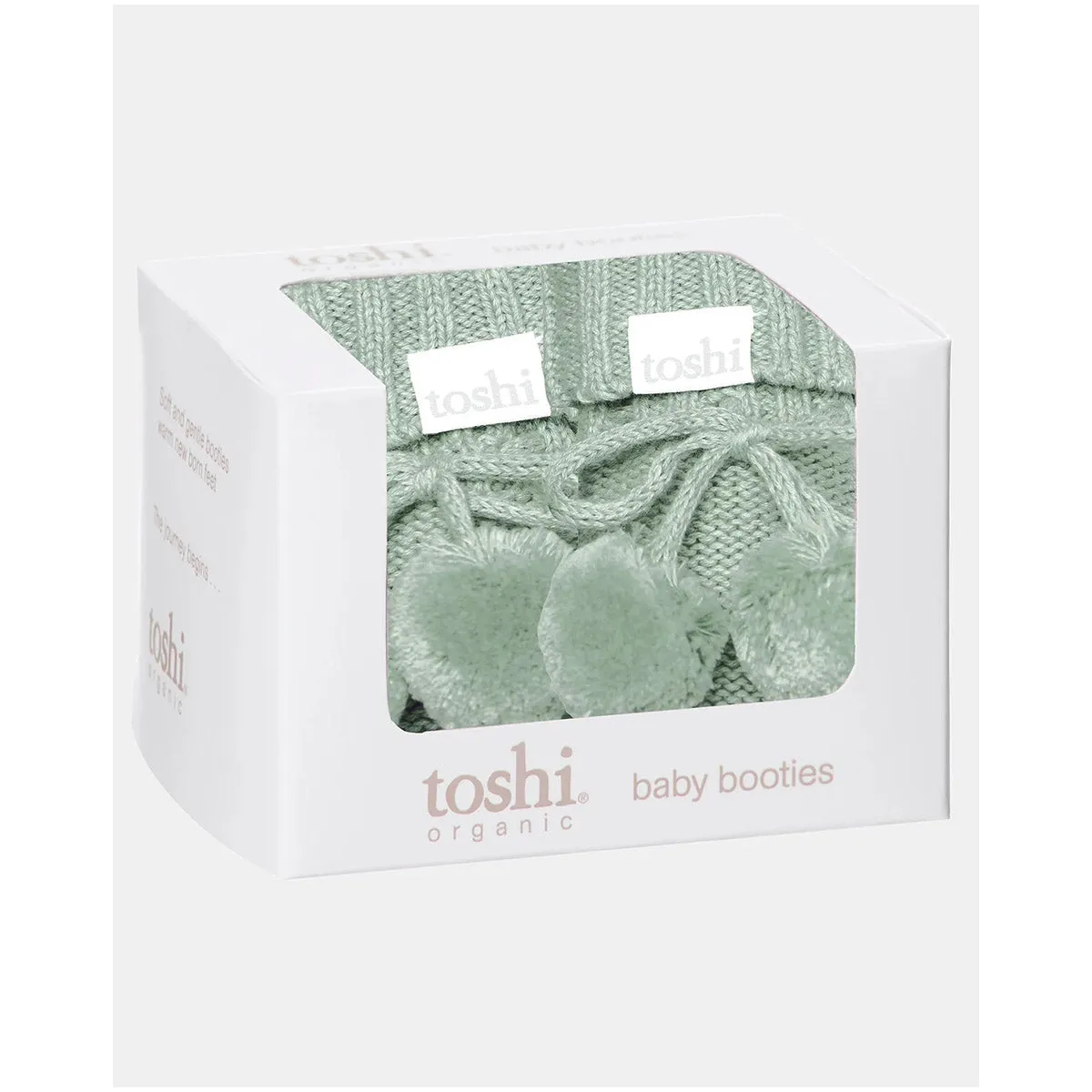 Organic Booties Marley - Jade