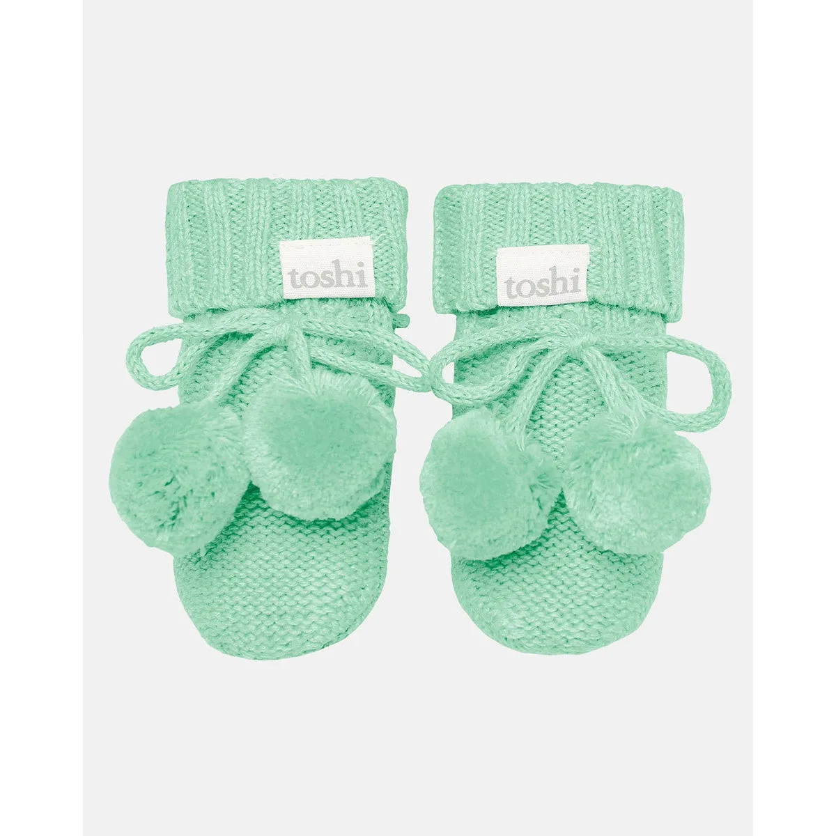 Organic Booties Marley - Sweet Pea