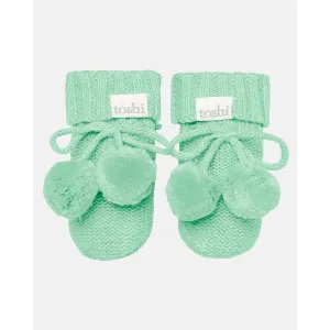 Organic Booties Marley - Sweet Pea