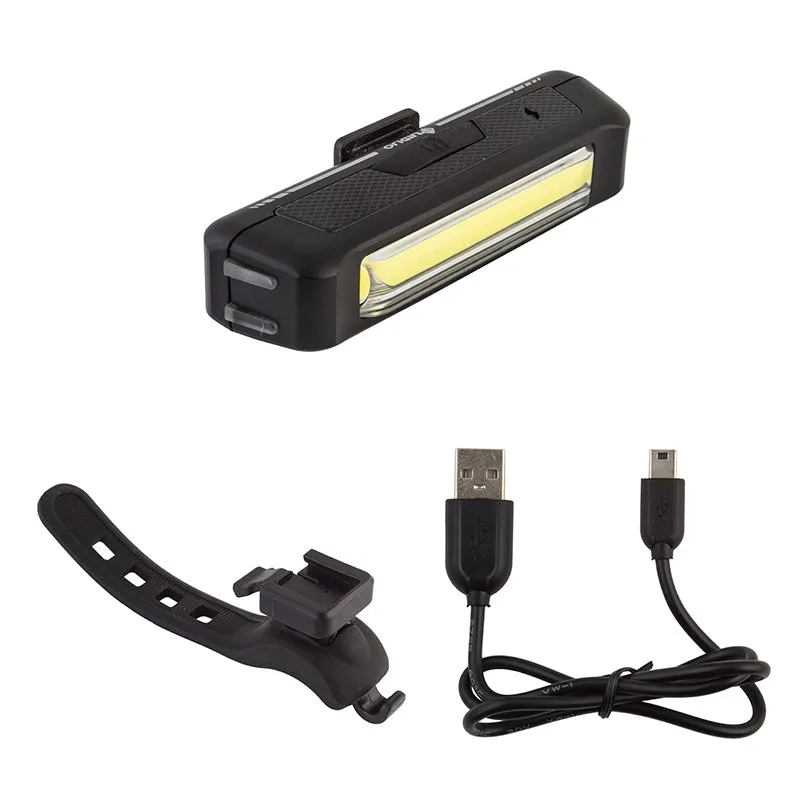 Origin8 Light Bar Front Light 100-Lumen USB Black
