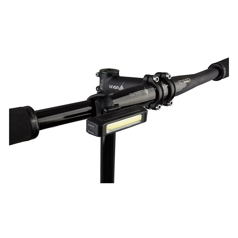 Origin8 Light Bar Front Light 100-Lumen USB Black