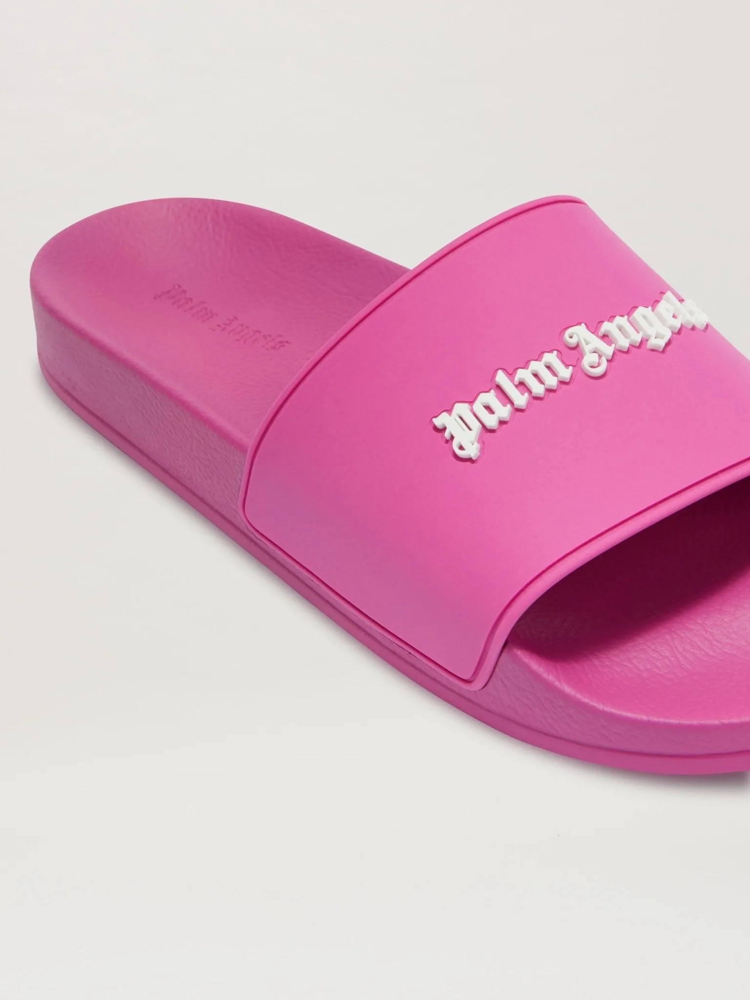 Palm Angels Logo Pool Sliders Pink