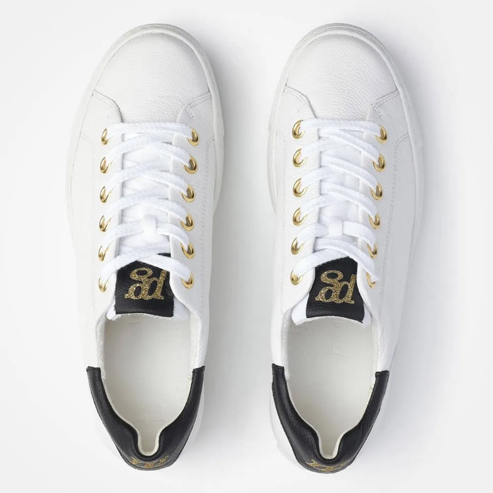 Paul Green 5320 Super Soft Trainers-WHITE