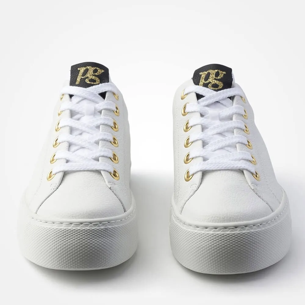 Paul Green 5320 Super Soft Trainers-WHITE