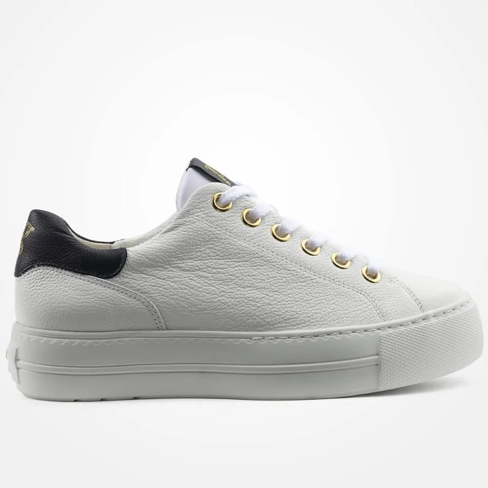 Paul Green 5320 Super Soft Trainers-WHITE
