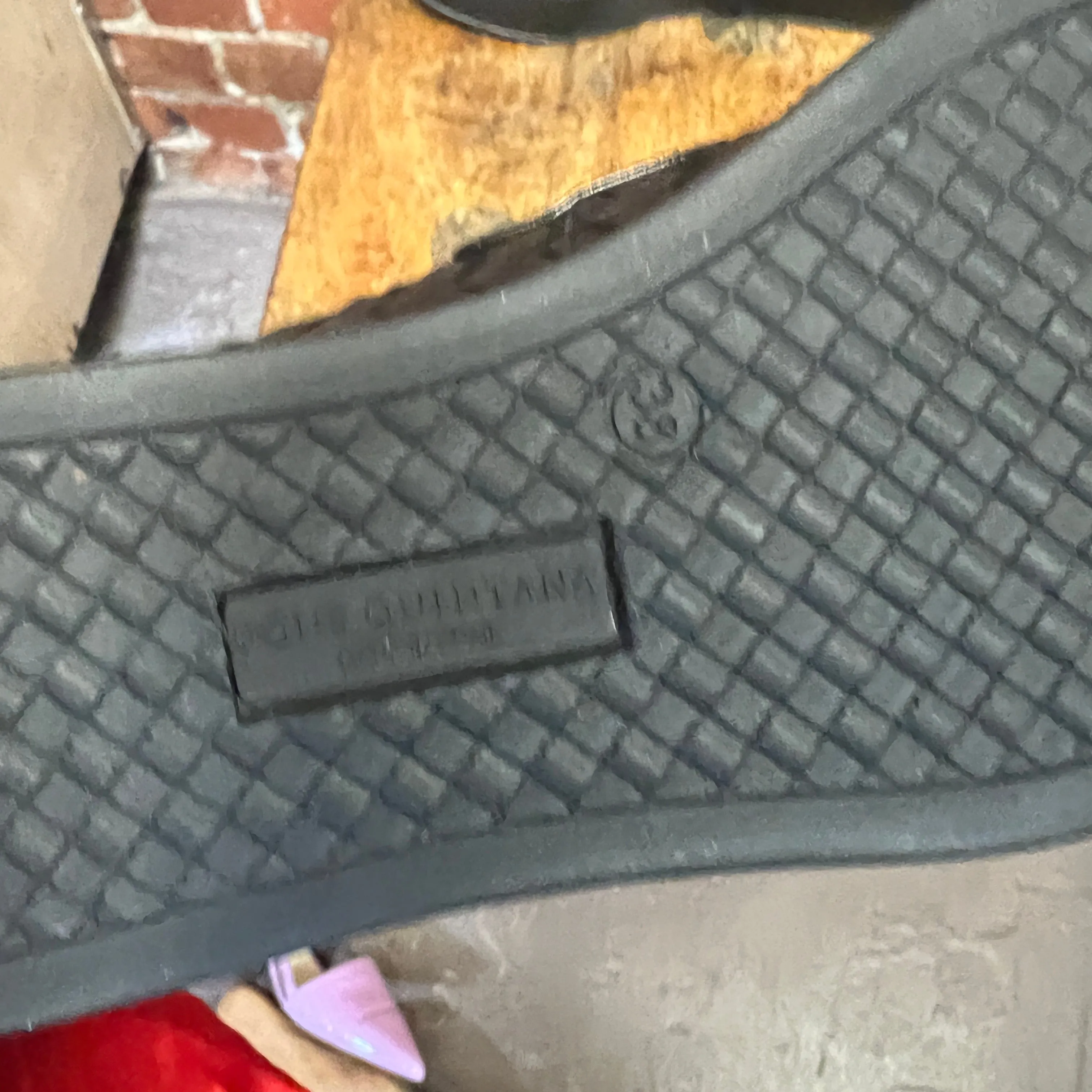 PONS QUINTANA Woven leather loafers 38