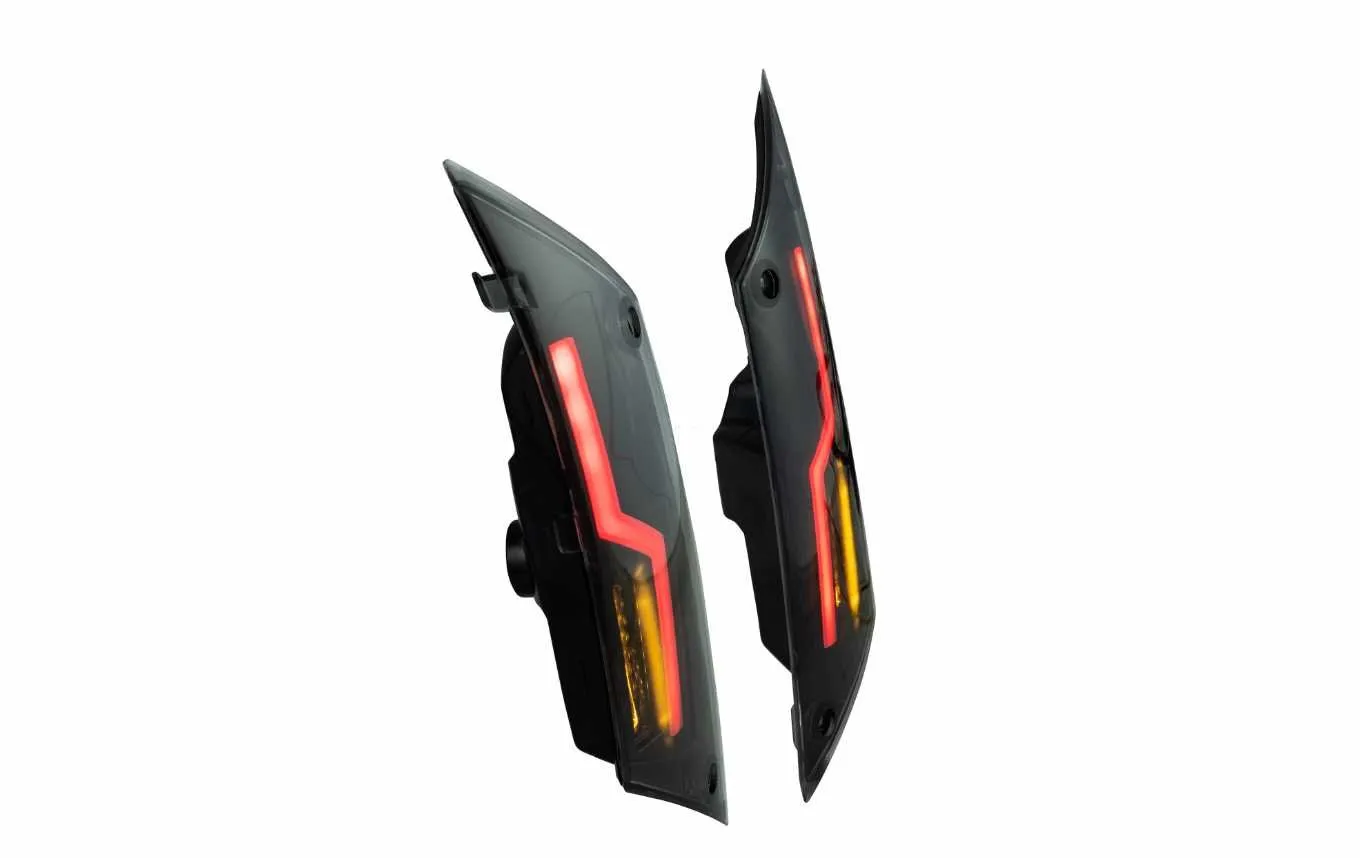 POWER1 Indicators Rear Smoked Led | Piaggio ZIP 2000/SP 50/125/150cc 2/4T