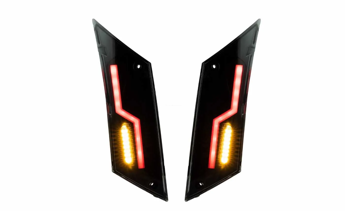 POWER1 Indicators Rear Smoked Led | Piaggio ZIP 2000/SP 50/125/150cc 2/4T