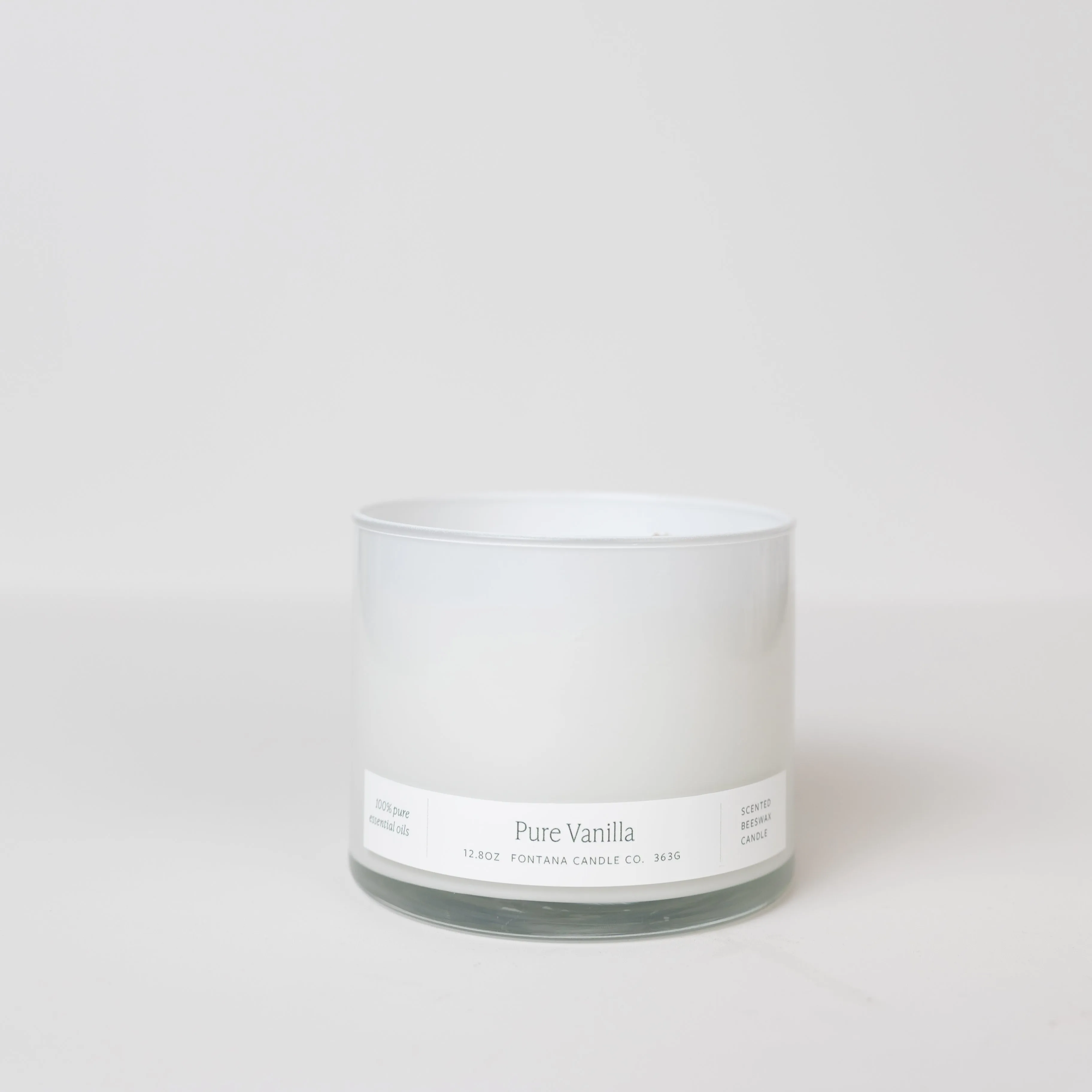 Pure Vanilla 3-Wick Natural Beeswax Candle