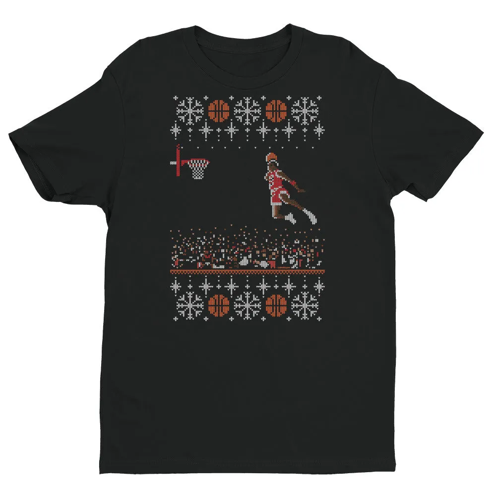 "1988 Jordan Dunk Contest Ugly Sweater" Men's T-shirt