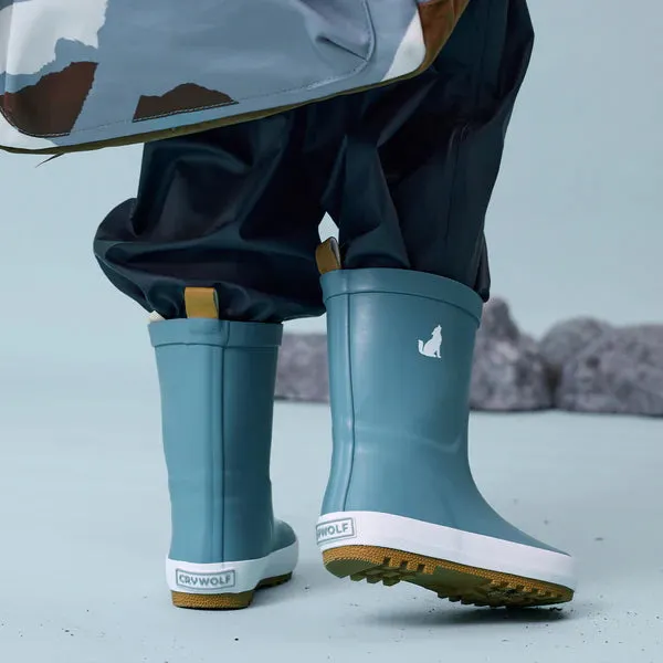 RAIN BOOTS Stone Blue | CRYWOLF