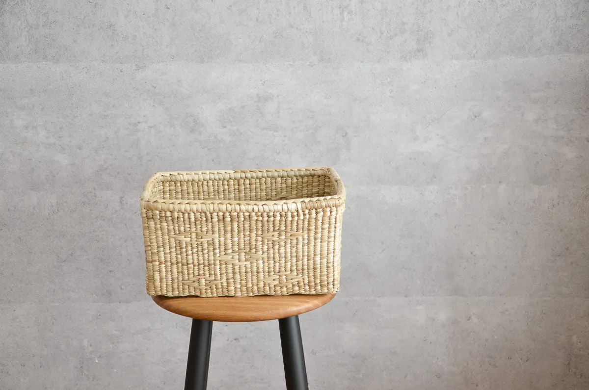 Rectangular Basket / Kok Grass / THA 3115427-1