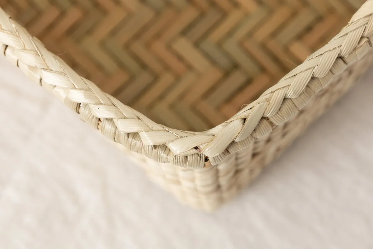 Rectangular Basket / Kok Grass / THA 3115427-1