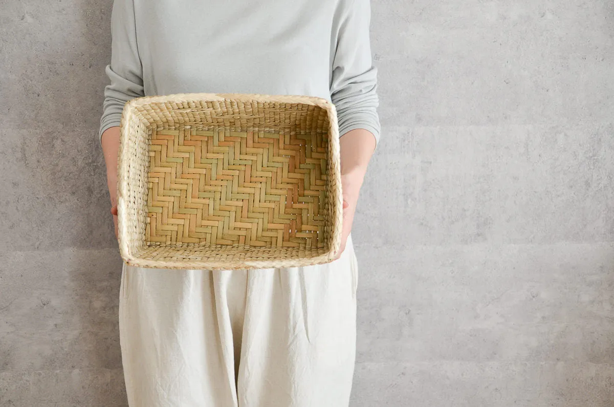 Rectangular Basket / Kok Grass / THA 3115427-1