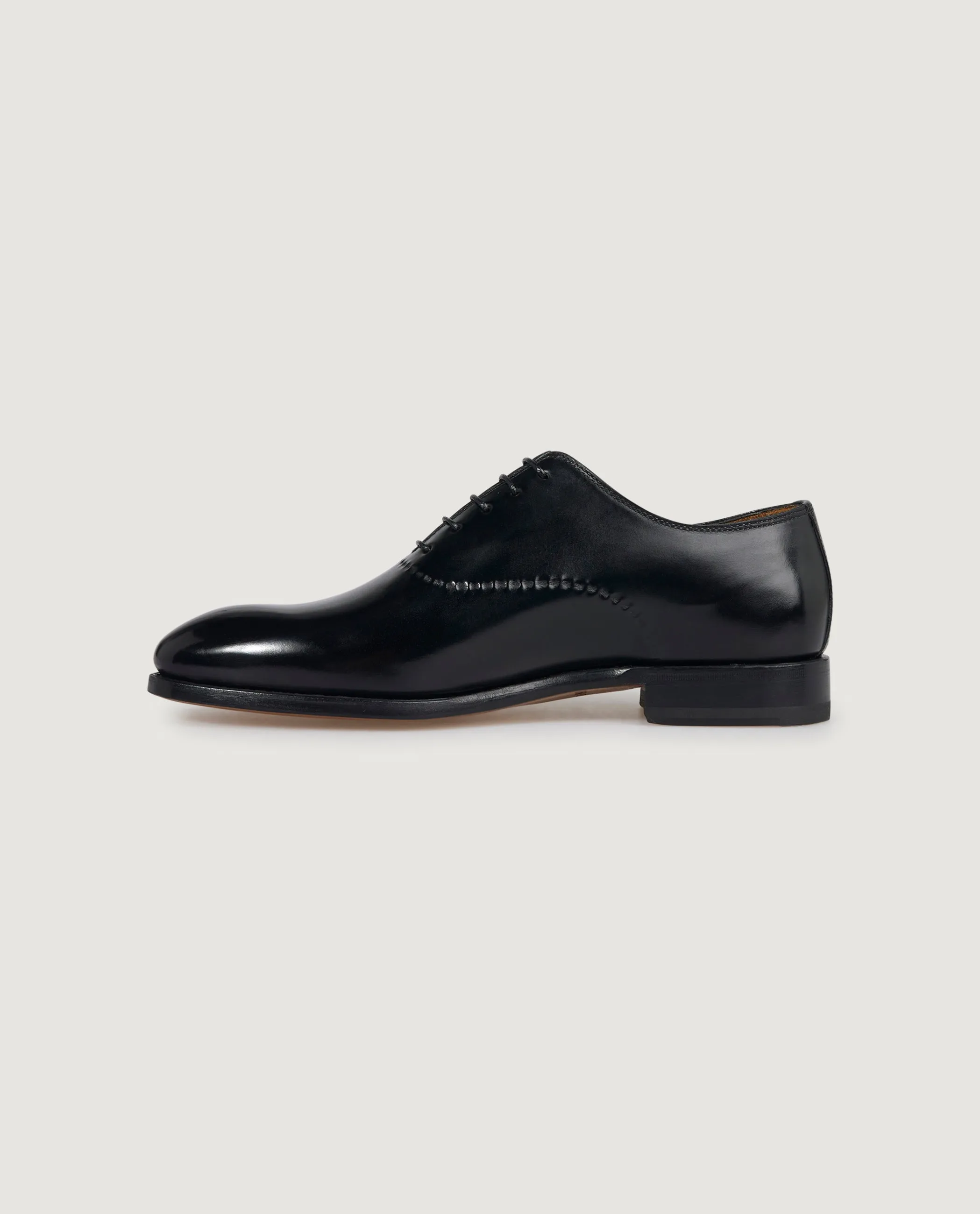 Reversed Stiched Oxfords - Zwart