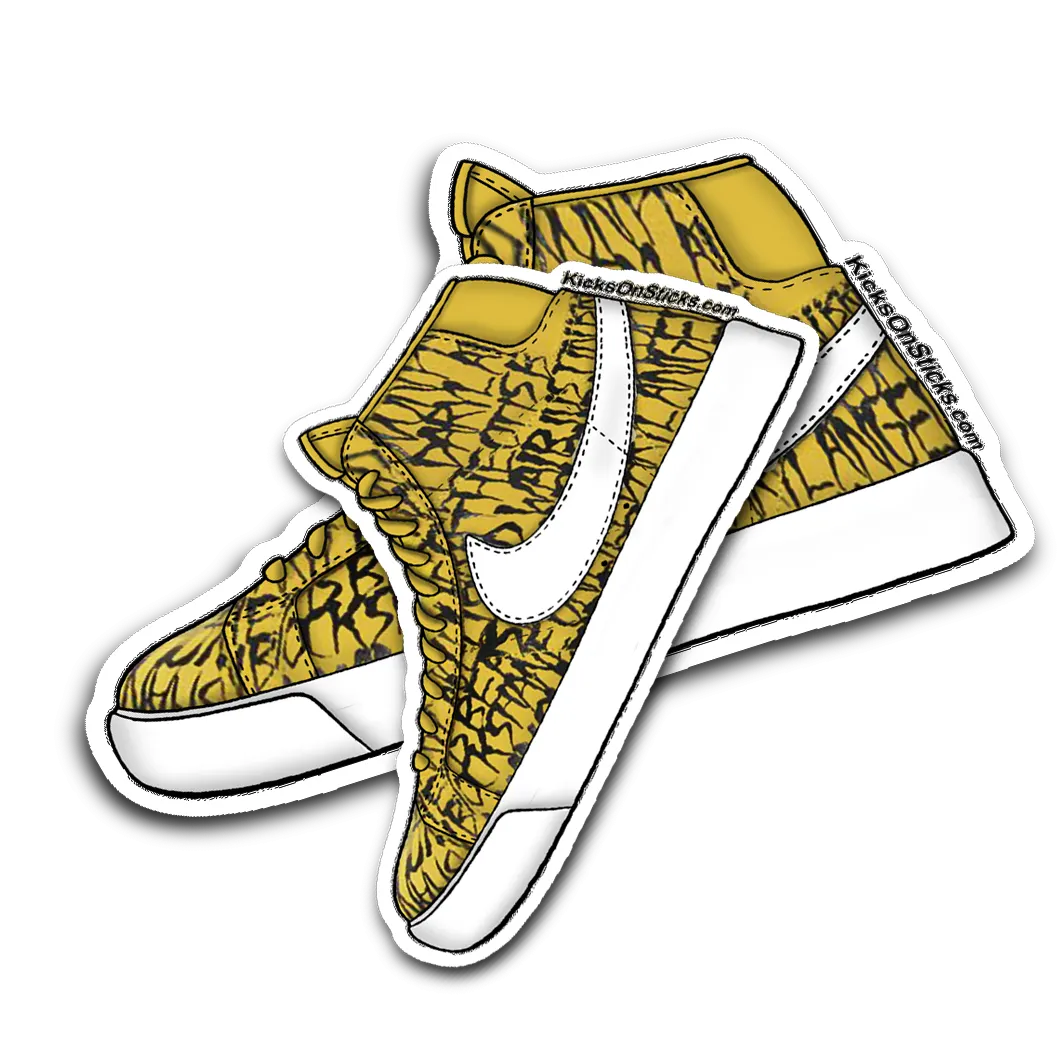 SB Blazer "Necklace" Sneaker Sticker