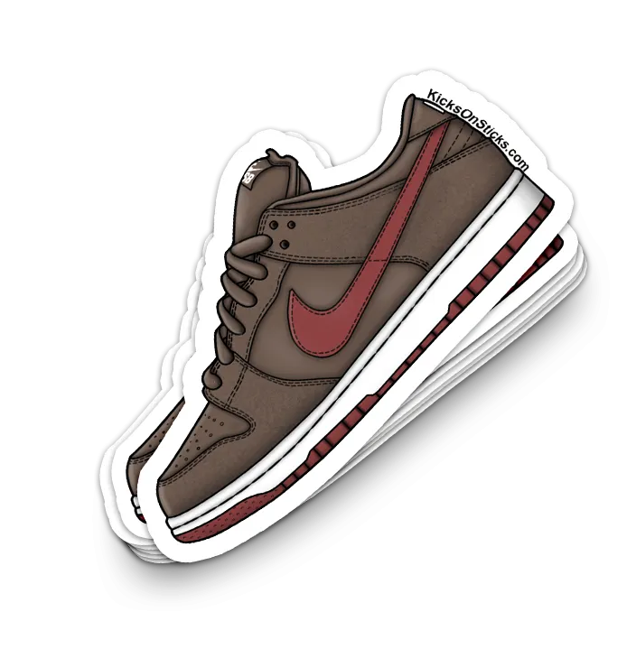 SB Dunk Low "Ironstone" Sneaker Sticker
