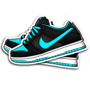 SB Dunk Low "J Pack Tiffany" Sneaker Sticker