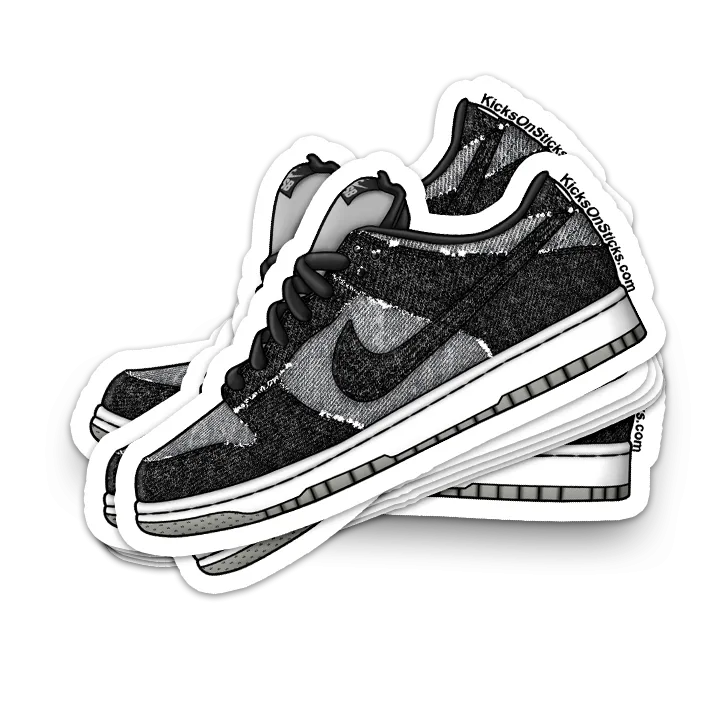 SB Dunk Low "Medicom 2" Sneaker Sticker