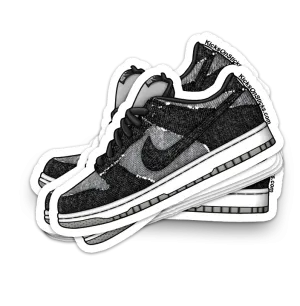 SB Dunk Low "Medicom 2" Sneaker Sticker