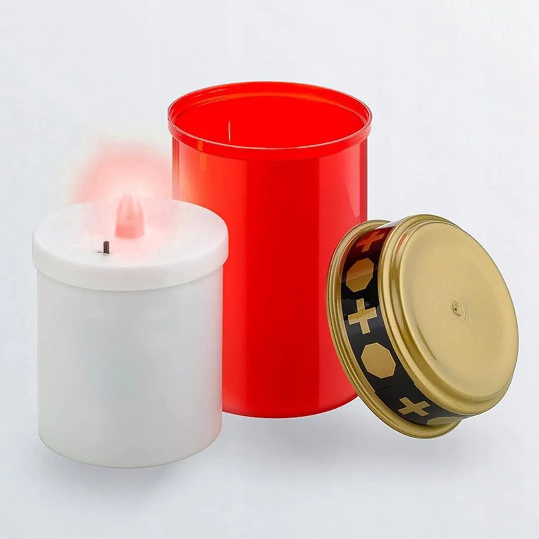 Set of 2 LED Grave Candles