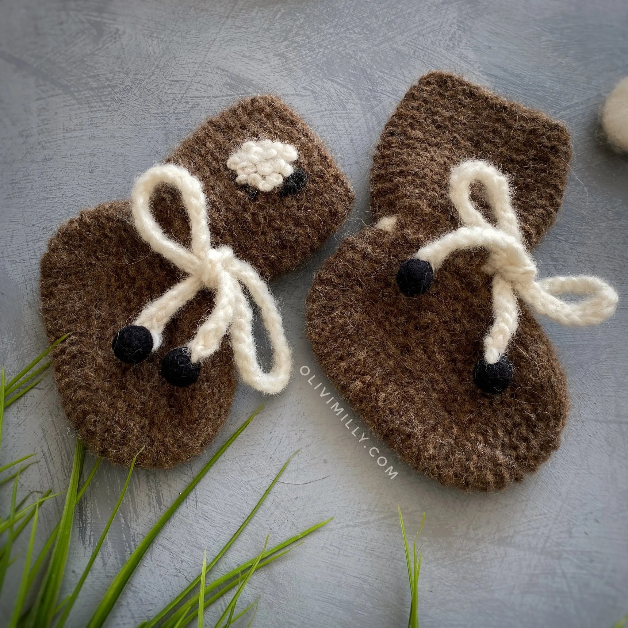 Sheeps Booties |brown| in stock (9-12m)