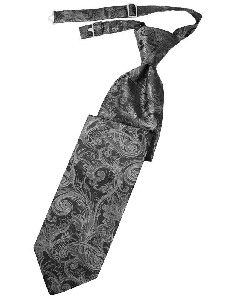 Silver Tapestry Necktie
