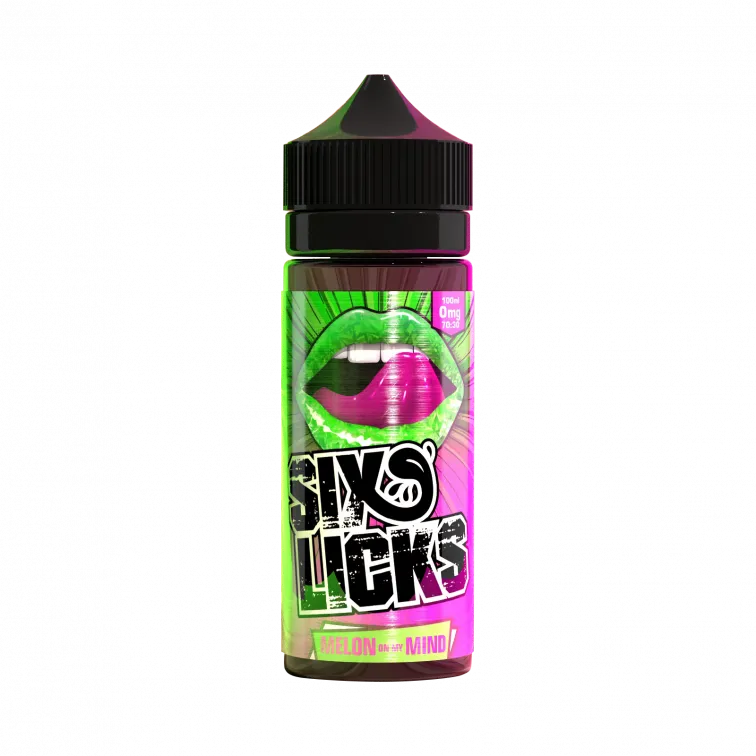 Six Licks Melon On My Mind 100ML 0MG