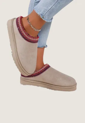 Skye - Fluffy Slip-ons