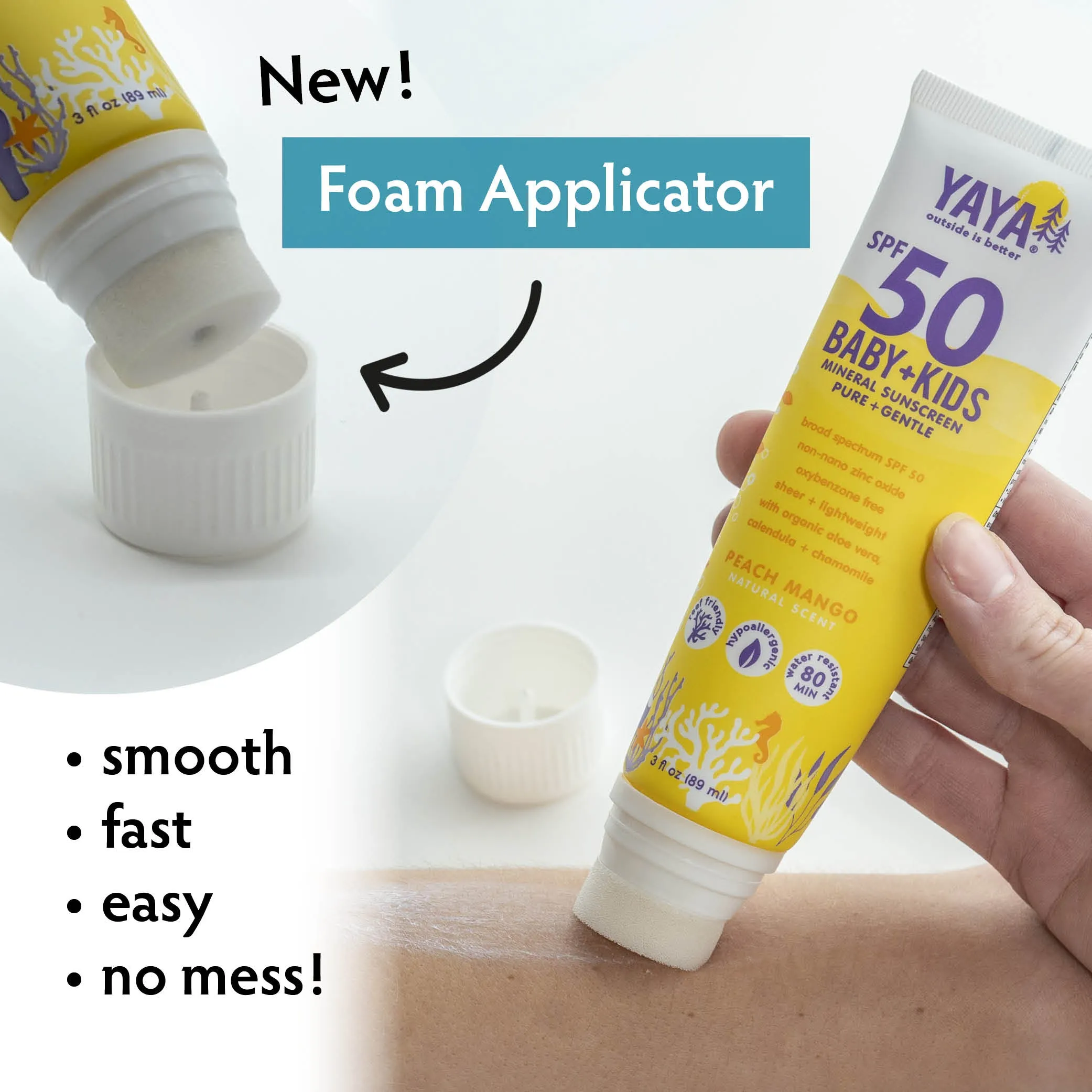 SPF 50 Baby   Kids Mineral Sunscreen