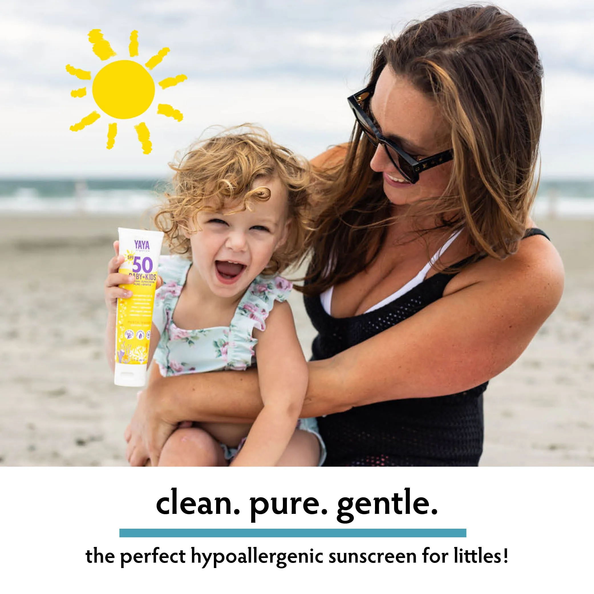 SPF 50 Baby   Kids Mineral Sunscreen