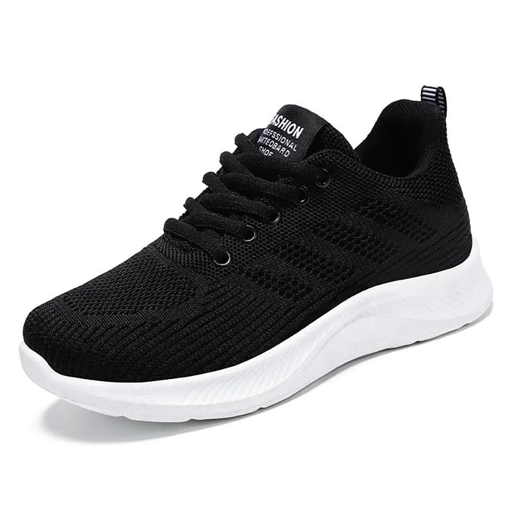Sporty Women's Trainers Featuring a Circular Pattern Outsole for Comfort