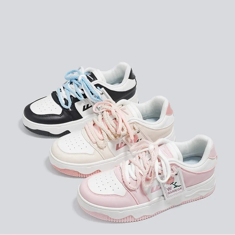 Summer Soft Girl Style Pink All-match Sneakers