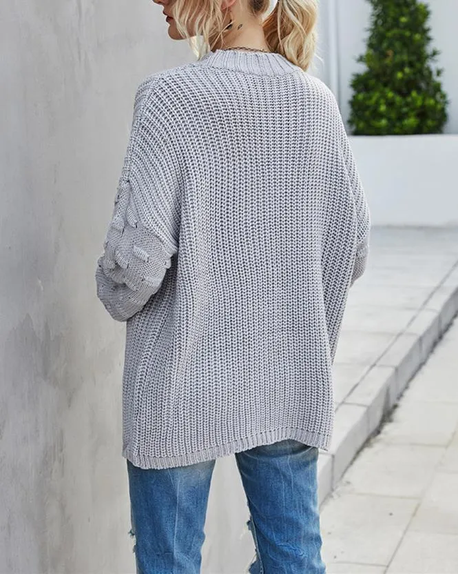 Sunday Love Sweater - Grey