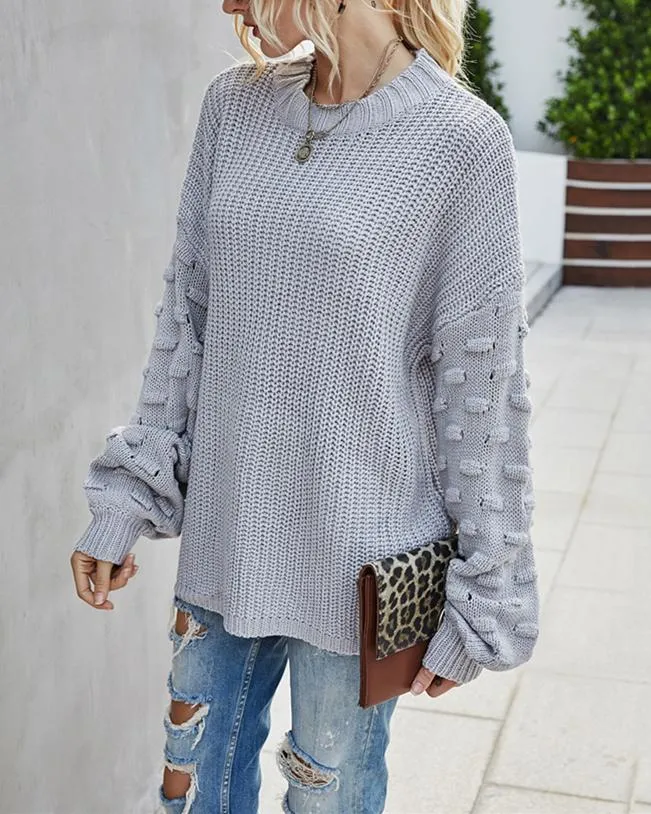 Sunday Love Sweater - Grey