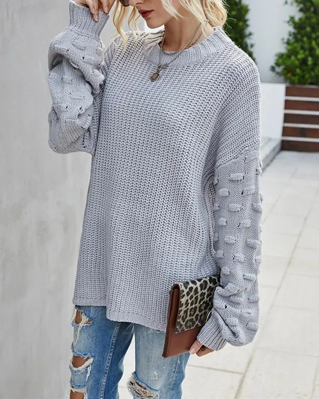Sunday Love Sweater - Grey