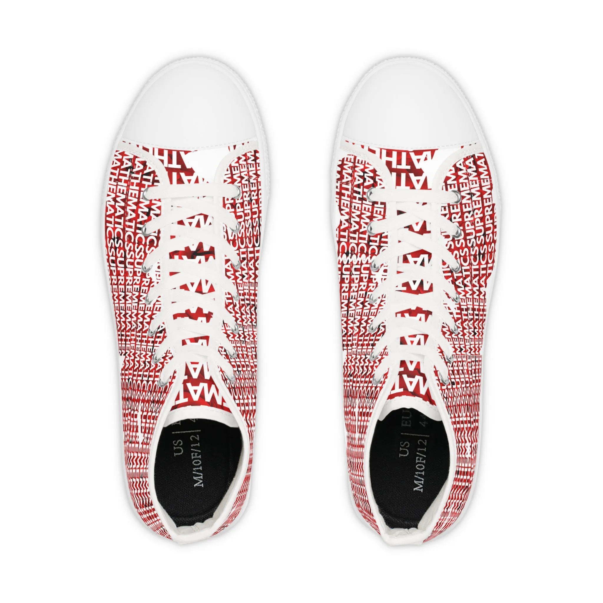 SUPREMEMATHEMATICS HIGH TOP SNEAKERS