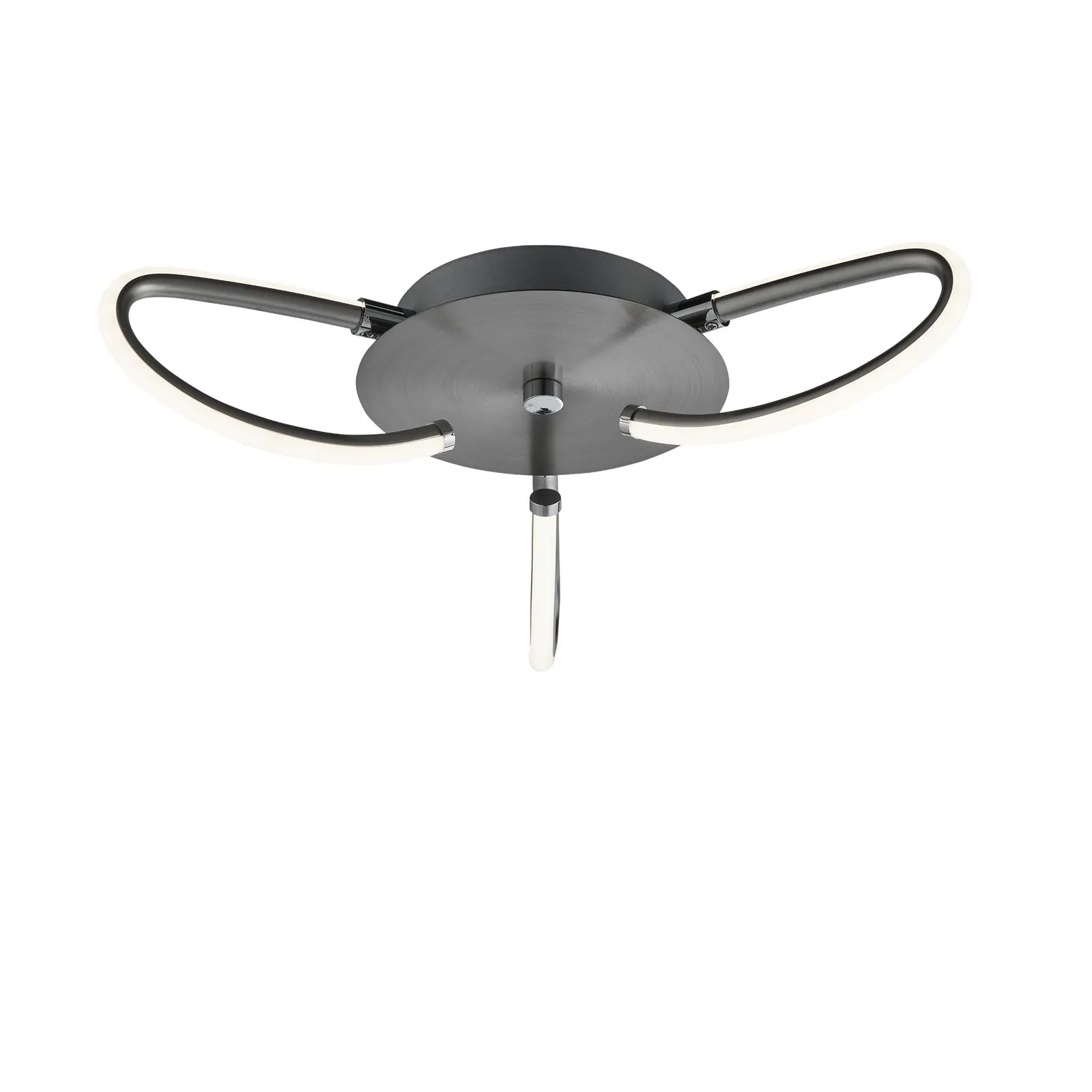 Sutton 35Cm Modern Integrated LED 3 Light Flush Ceiling Light