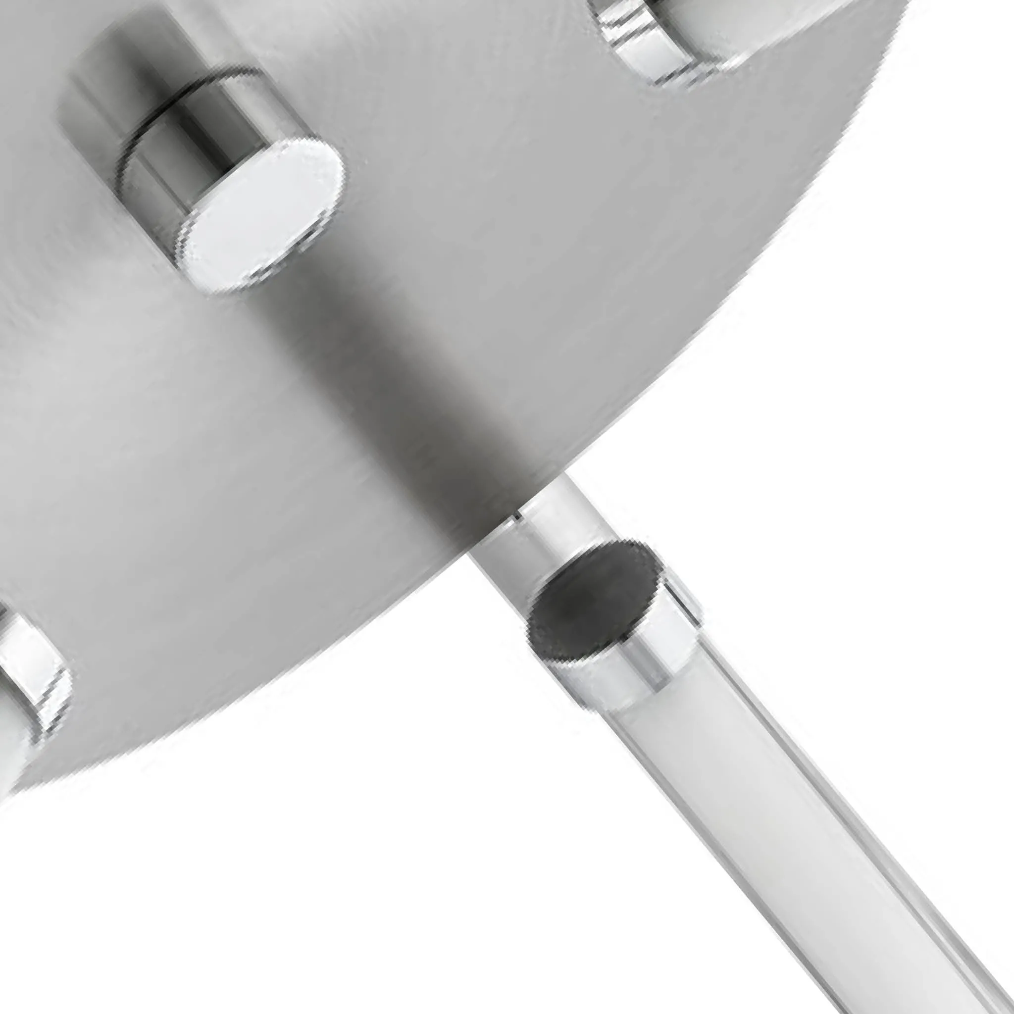 Sutton 35Cm Modern Integrated LED 3 Light Flush Ceiling Light