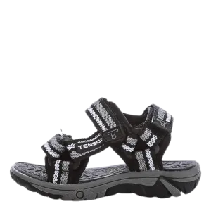 Tail Woven Sandal Black