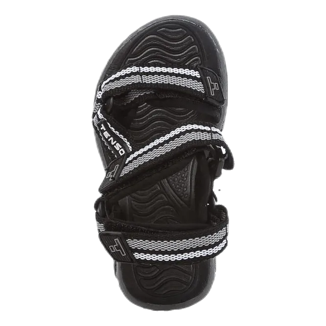 Tail Woven Sandal Black