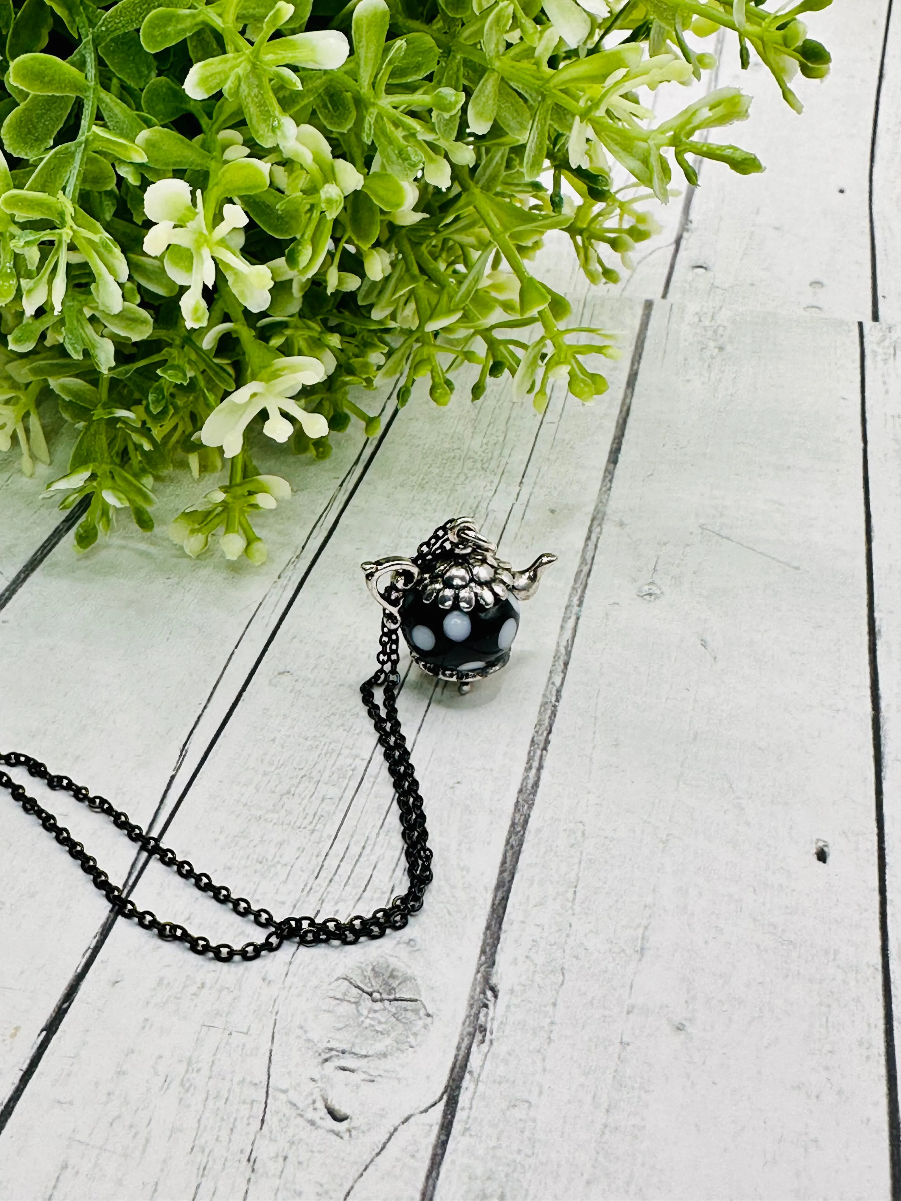 Tea Party Necklace & Earring Set (sold separately)