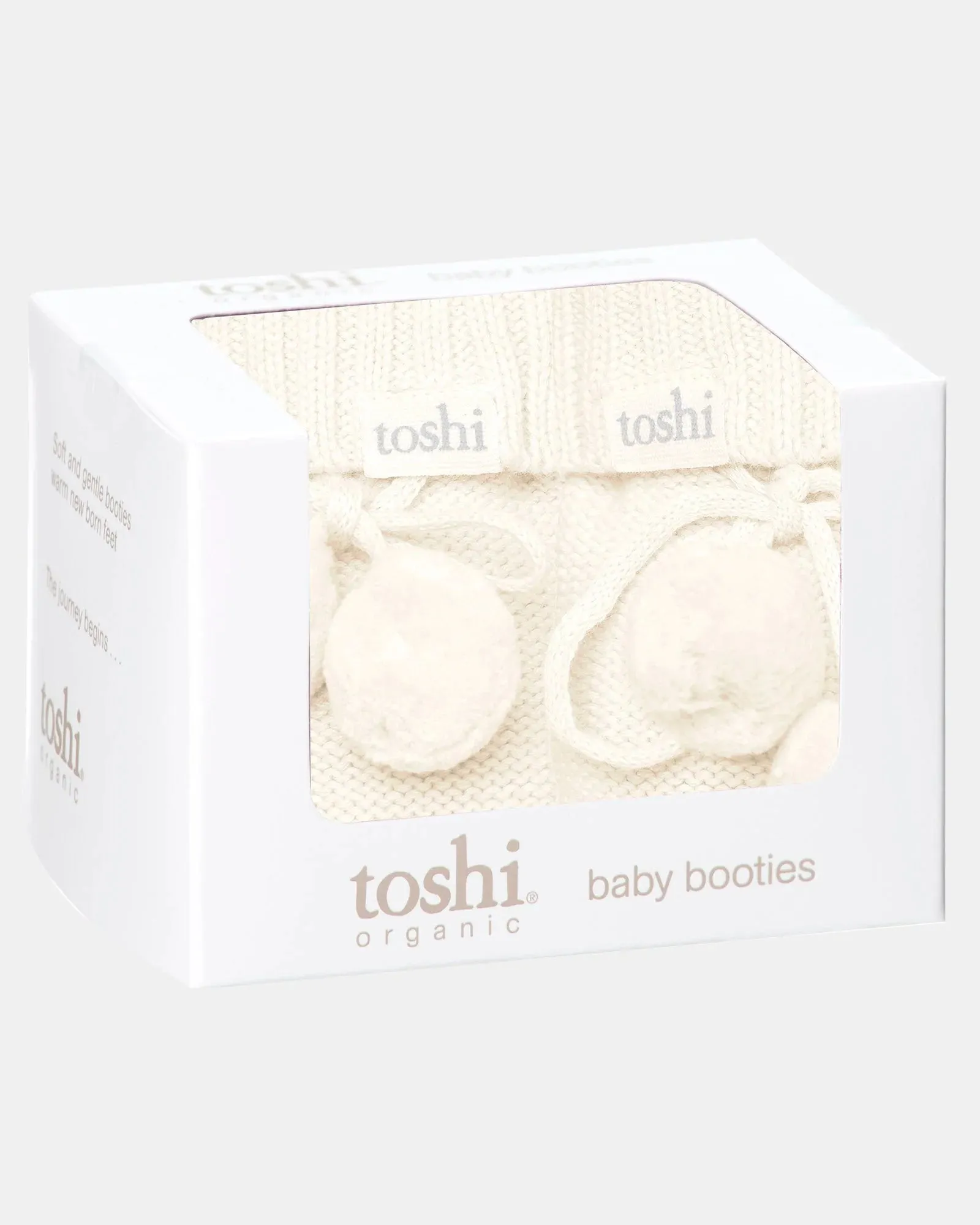 Toshi | Organic Booties Marley - Cream