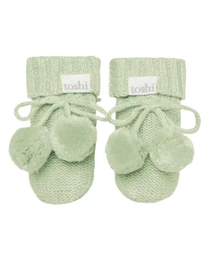 Toshi | Organic Booties Marley - Matcha
