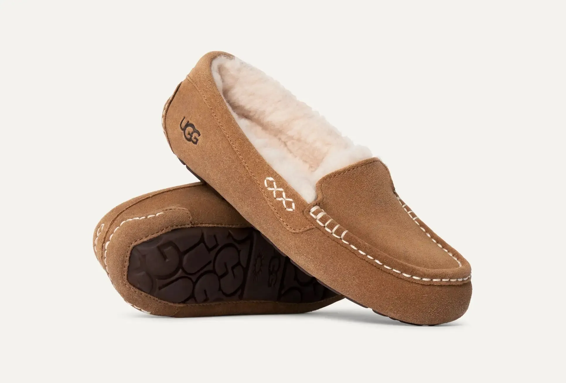 UGG Women's Ansley Slippers - Chestnut