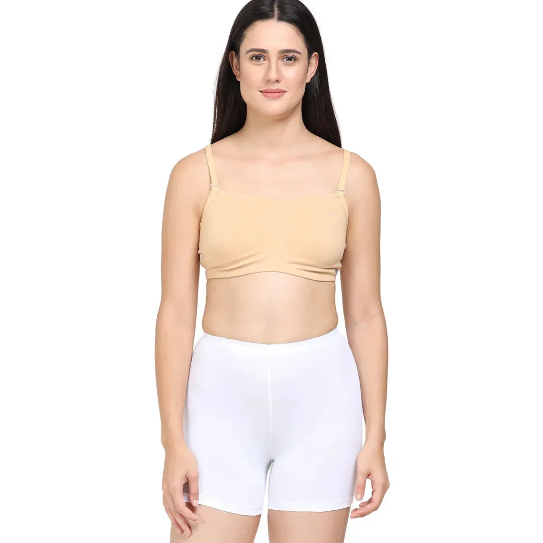 Under Dress Shorts | Full Hip Coverage | Prevents Inner Thigh Chafing